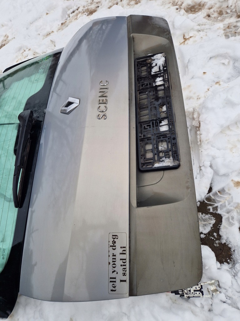 фото №6, Grand scenic 2 ii крышка багажника багажника tea19