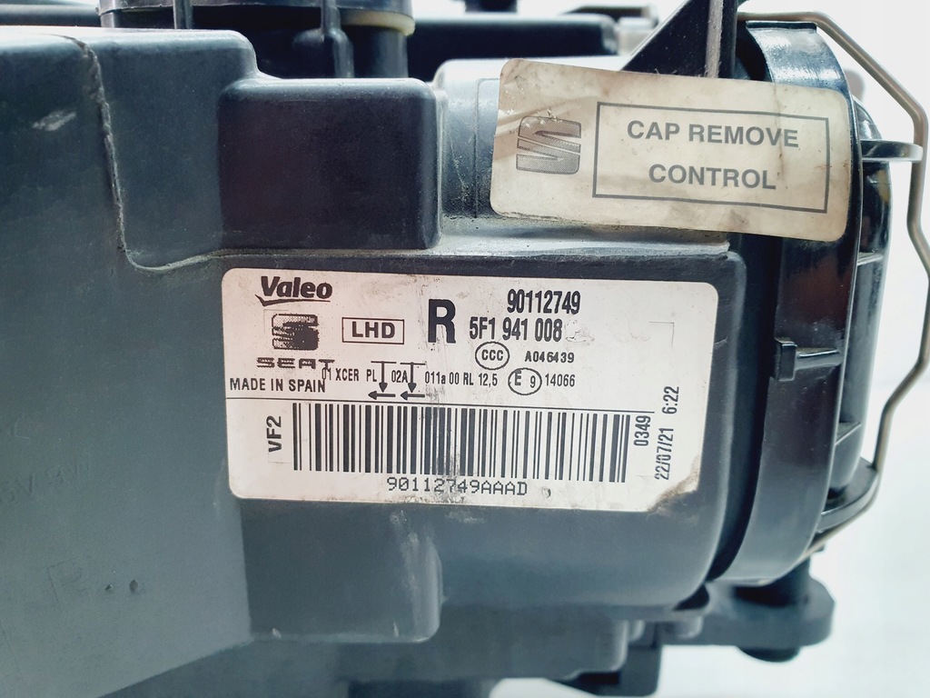 фото №13, Лампа ліва права seat leon 3 iii przed lift повний eu