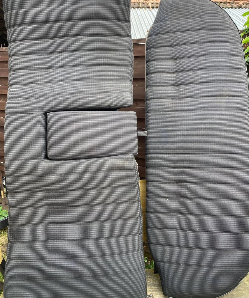 фото №6, Mercedes-benz w123 заднее сиденье задняя 3-seria czarna