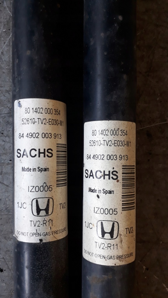 фото №2, Амортизатор hond civic xi