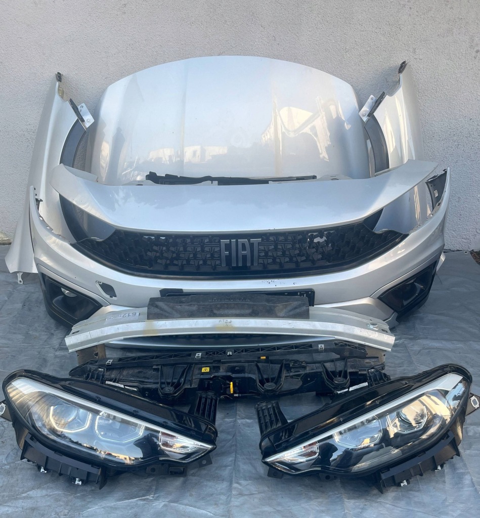 фото №1, Fiat tipo ii cross бампер капот лампы перед комплект 2019-