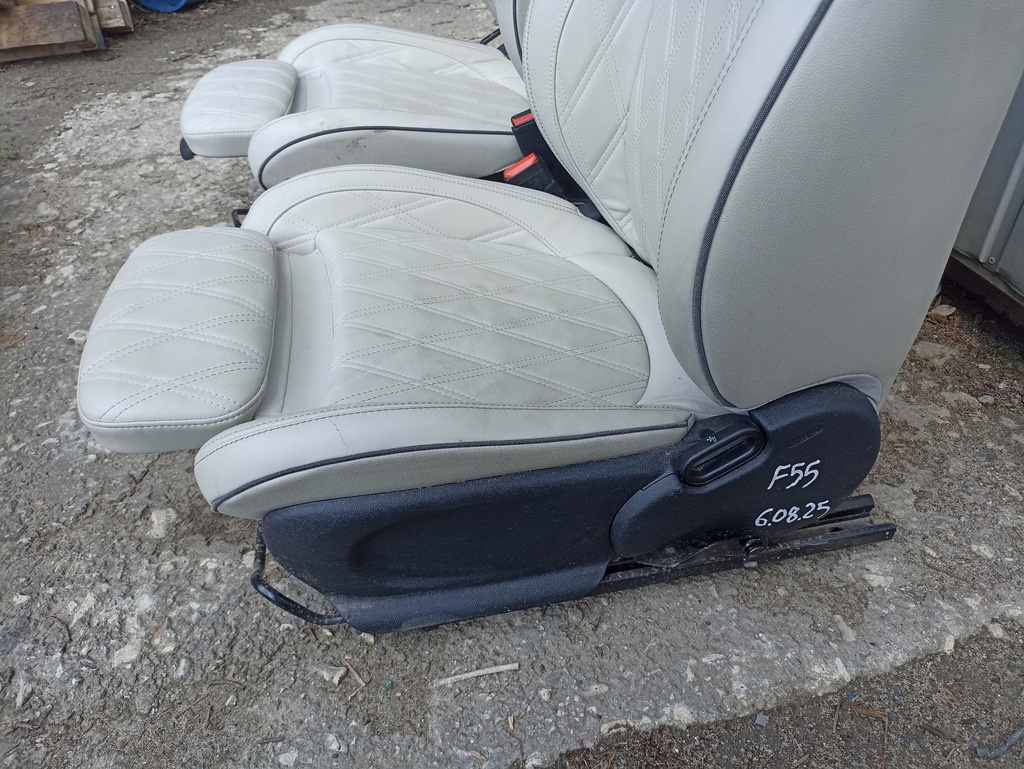 фото №7, Mini cooper f55 сиденья заднее сиденье 5 d кожа