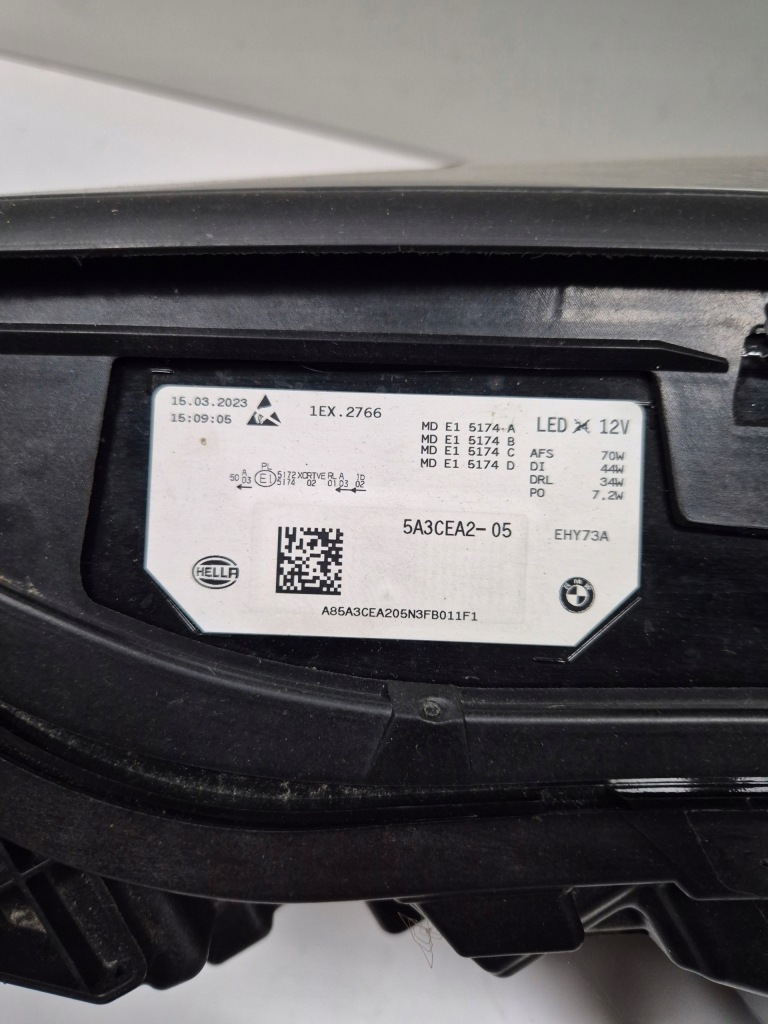 Фара перед правий laser bmw ix i20 ix i20 5a3cea2 демонтаж оригінал Доставка