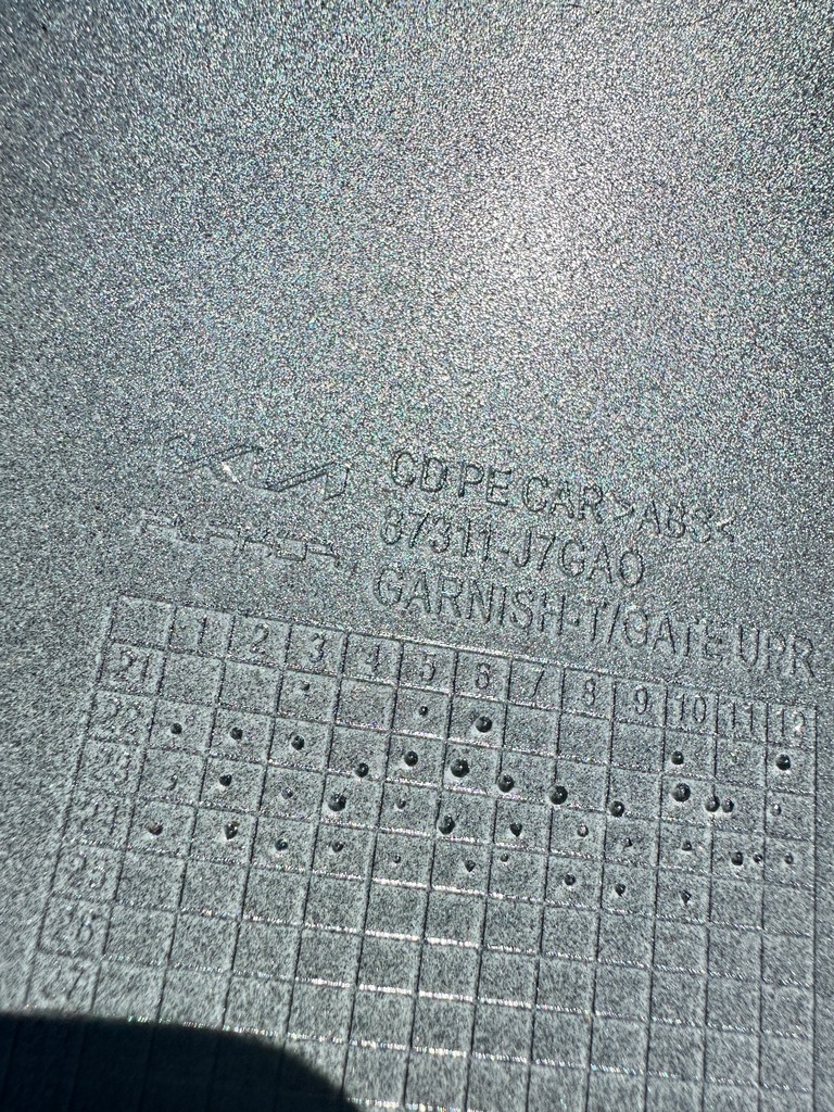 фото №3, Накладка крышки багажника kia ceed iii 87311-j7ga0