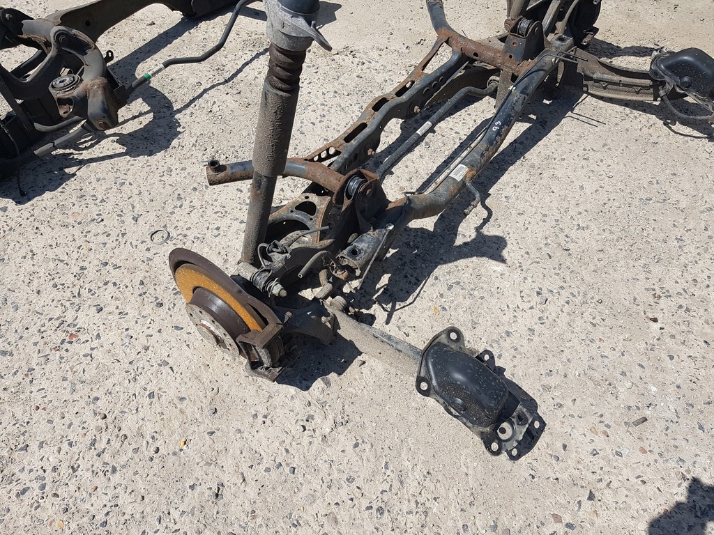 фото №6, Audi q3 8u 11-14r балка подвеска задняя