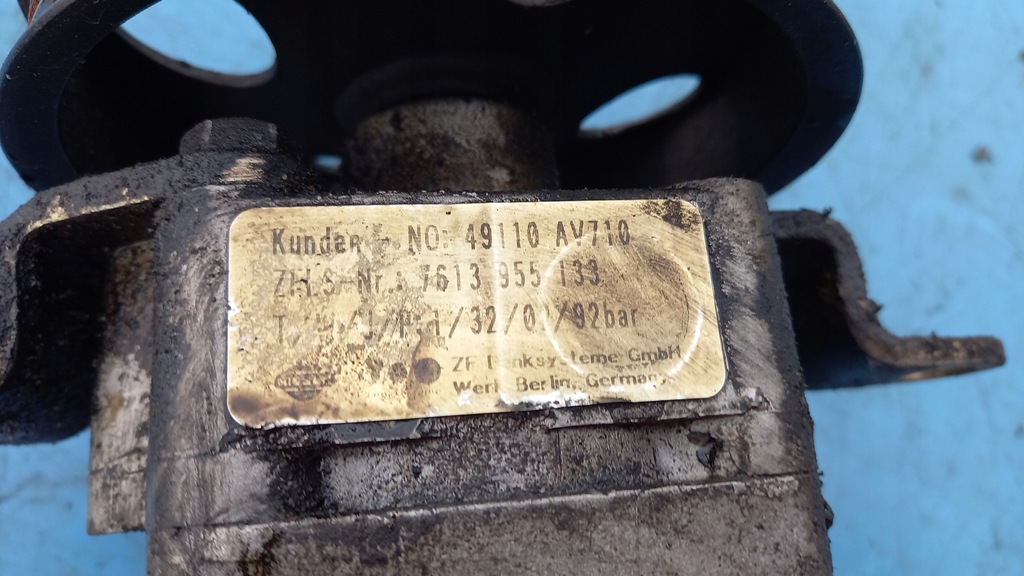 фото №5, Насос wsp nissan primera p12 2.0b 7613955133