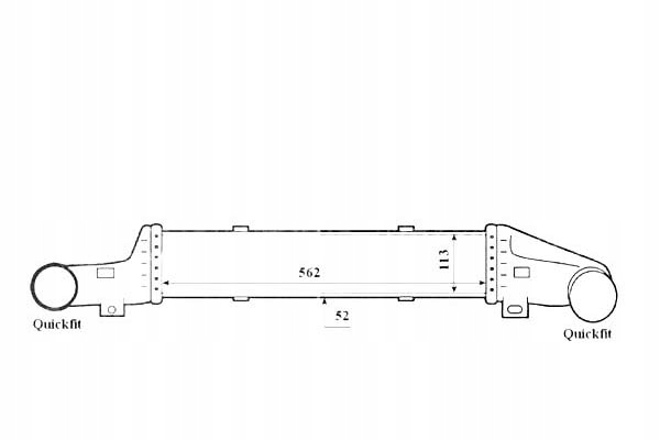 Nrf интеркулер mercedes w210 2,2-2,7cdi Цена