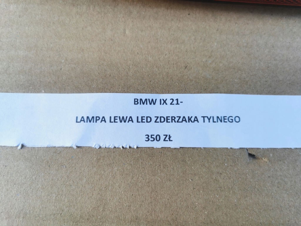 фото №10, Bmw ix 21- лампа ліва бампера заднього led 2030010108