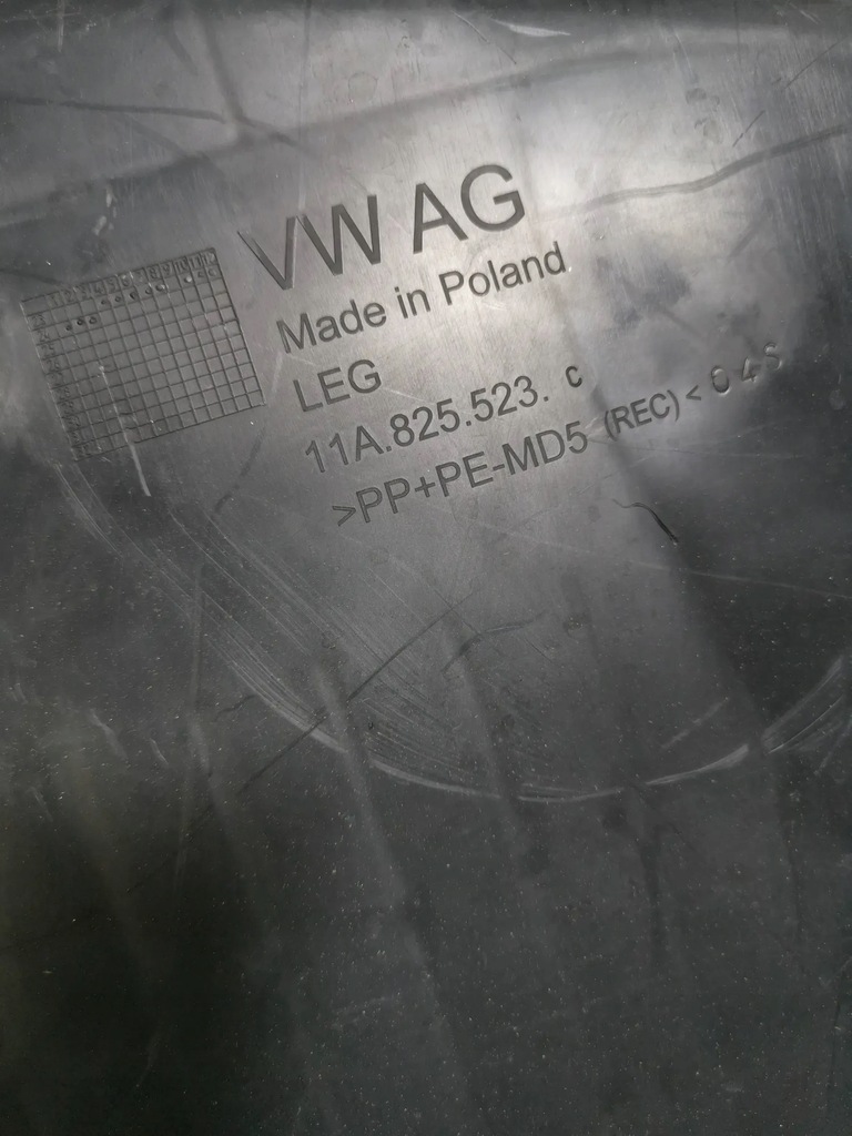 фото №8, Vw volkswagen id4 id.4 плита защита pod бампер 11a825523 oryg !!