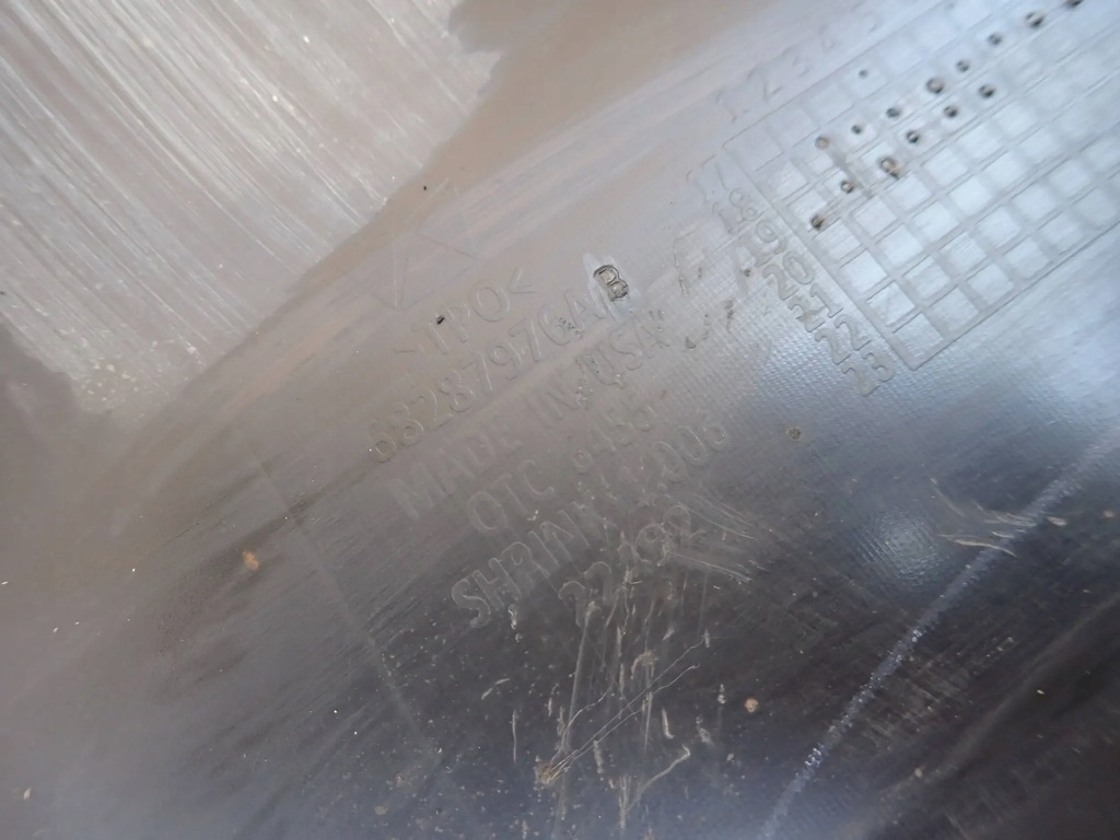 фото №7, Накладка бампера спойлер защита перед jeep cherokee kl 6828797