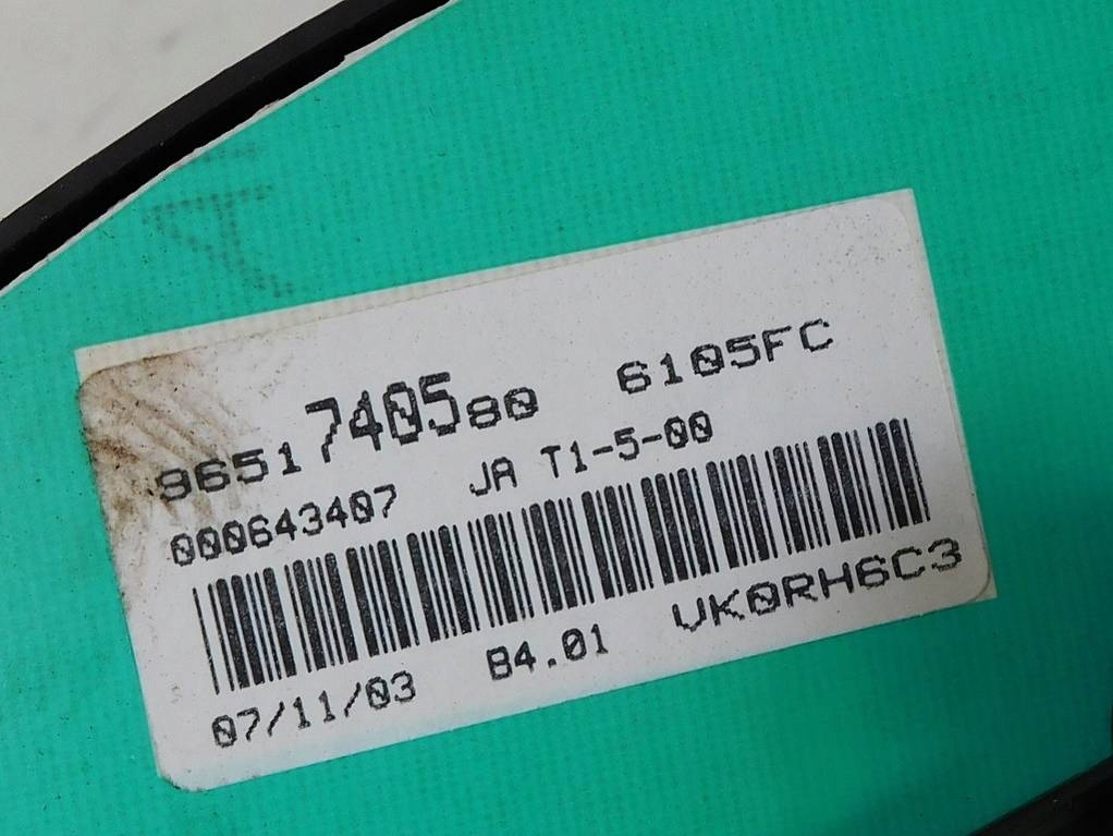 фото №7, Peugeot 206 1.4 16v 2003r набір стартовий