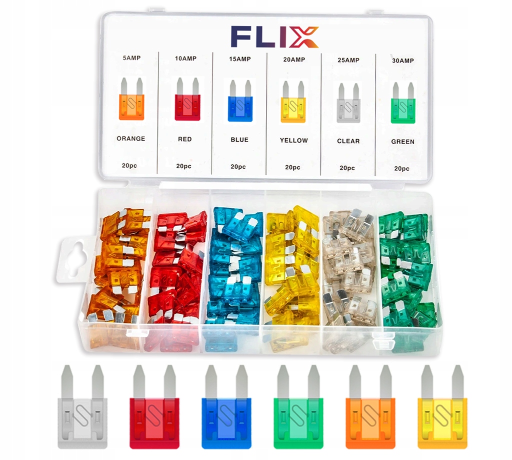 фото №9, Набір запобіжників автомобільних 140 mini