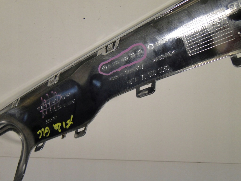 фото №12, Mercedes glc 253 диффузор задний накладка задняя хром