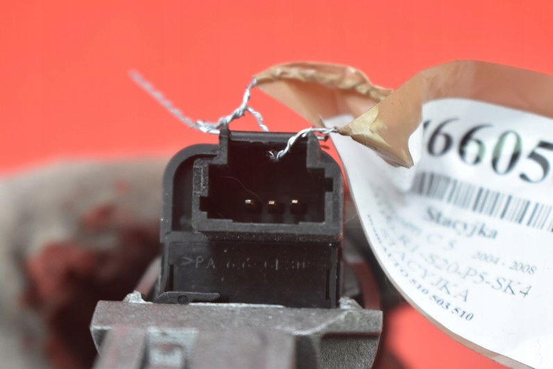 фото №8, Замок запалювання ключ citroen c5 1 i 1.6 hdi 07r