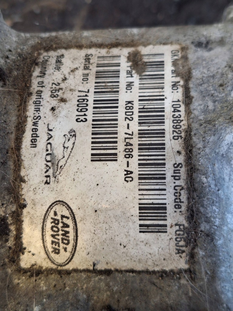 Land rover evoque 2 l551 19- трансмісія диференціал k8d2-7l486-ac Київ