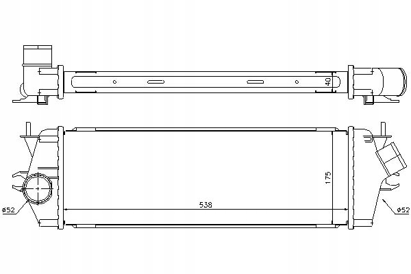 фото №2, Інтеркулер opel vivaro a renault trafic ii 2.0d/2