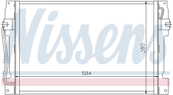 Конденсатор nissens 30665225 6849575 9171271 3139044 Оригінал