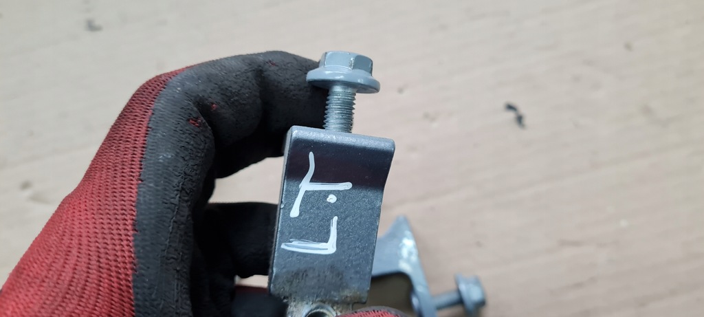 фото №7, A6 c7 4g петля петлі двері ліва лівий задня ly7g