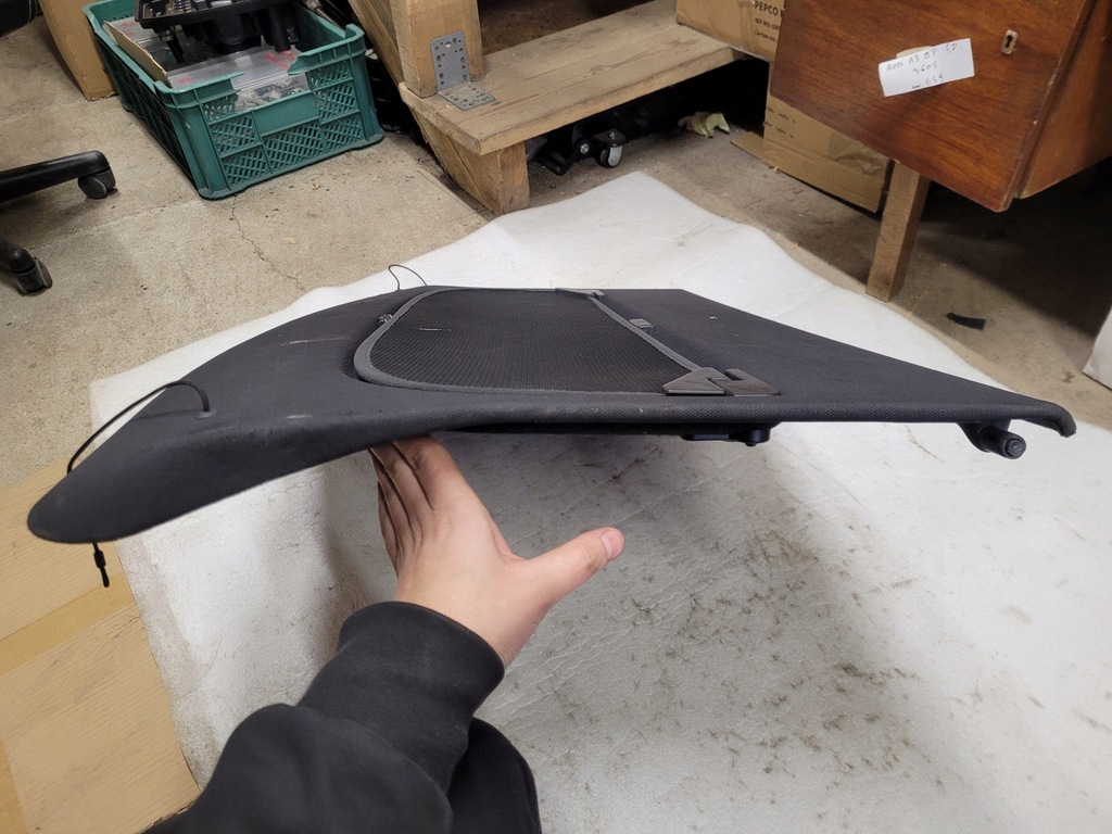 фото №14, Audi a3 8p 5d sportback полиця багажника задня задня