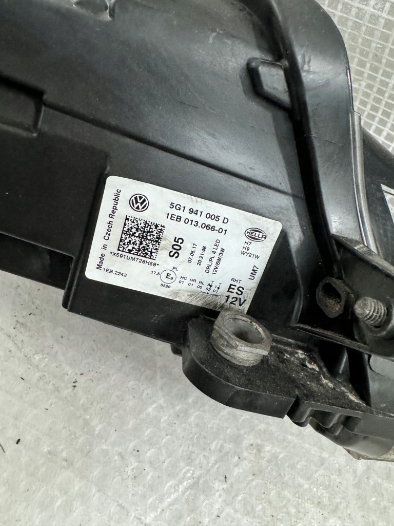 фото №5, Vw golf vii 7 lift ліва лампа передня