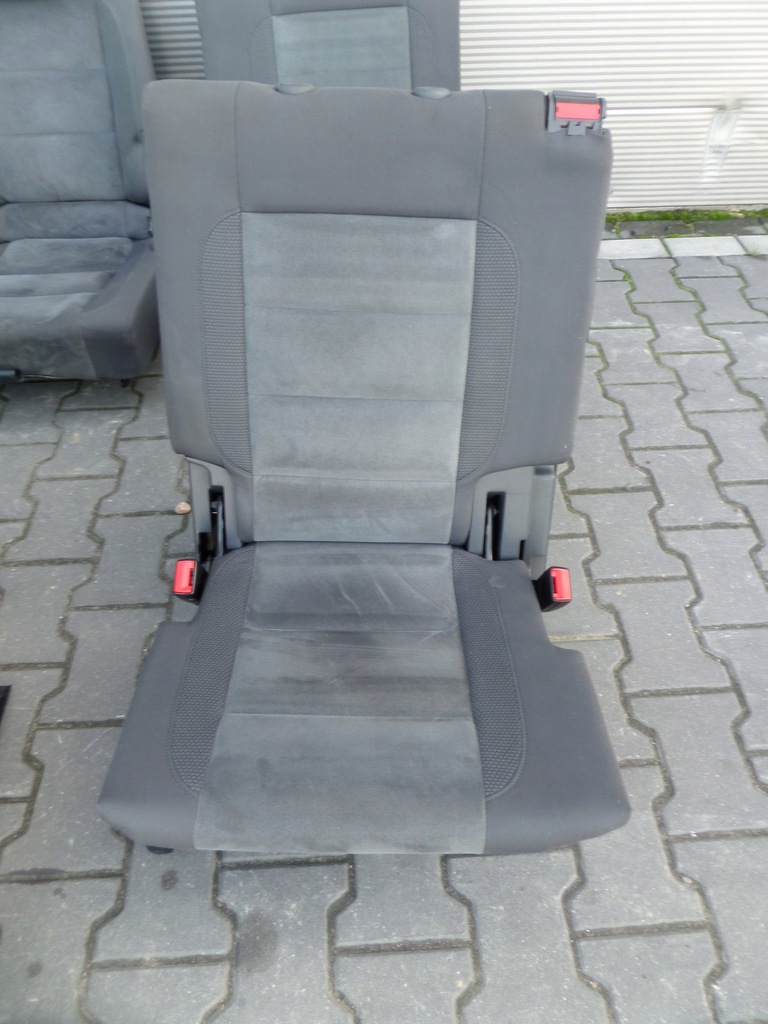 фото №7, Vw touran сидіння сидіння комплект 7 осіб