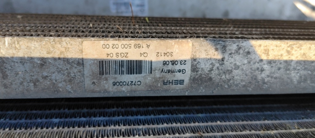 Вентилятор радиатора mercedes b klasa w245 2.0cdi Цена