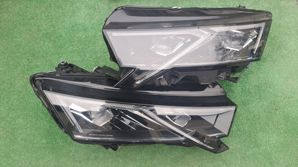 фото №1, Skoda octavia 4 iv lift full led лампы передние kpl