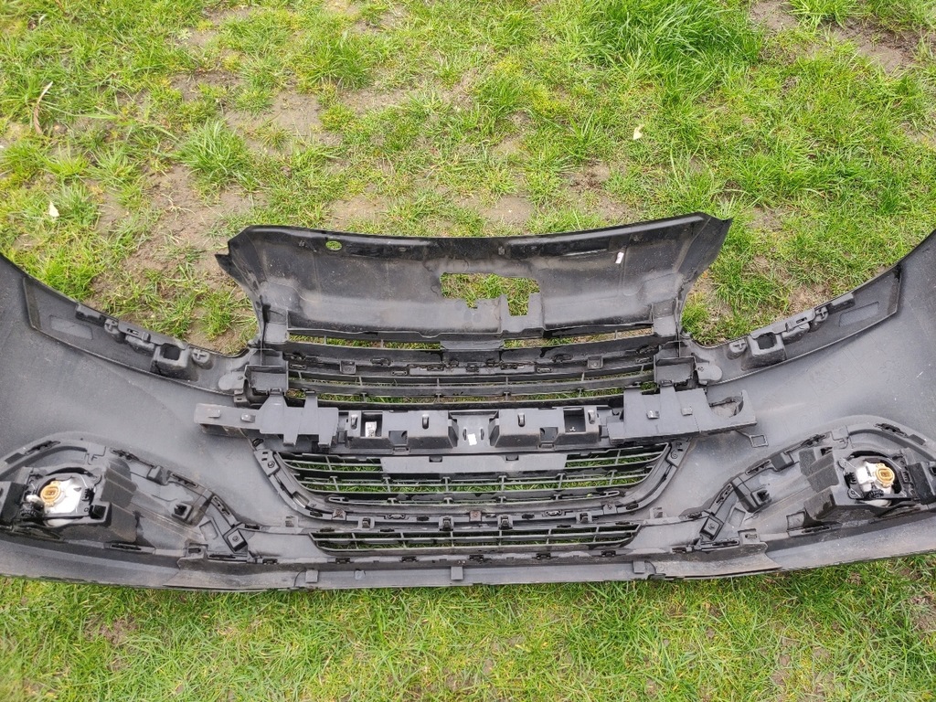 фото №6, Бампер передний kompletny ktvd чёрный peugeot 208 i lift