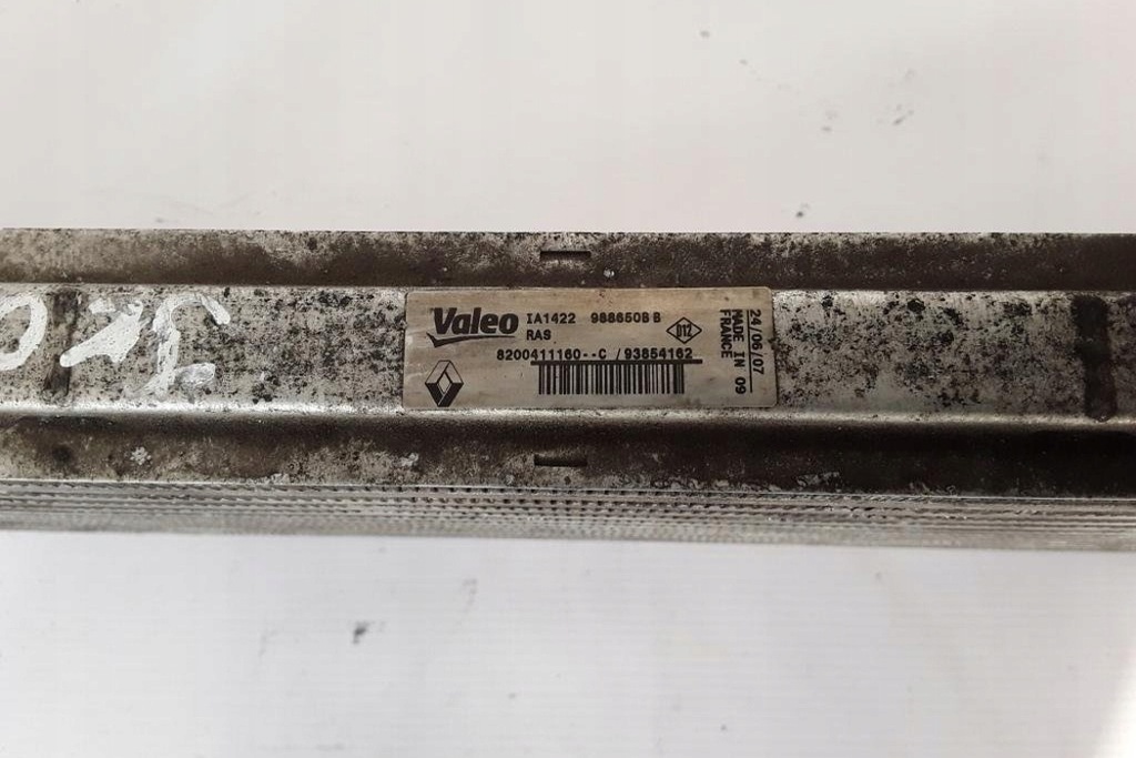 фото №3, Радіатор інтеркулер renault trafic ii minibus / passenger jl