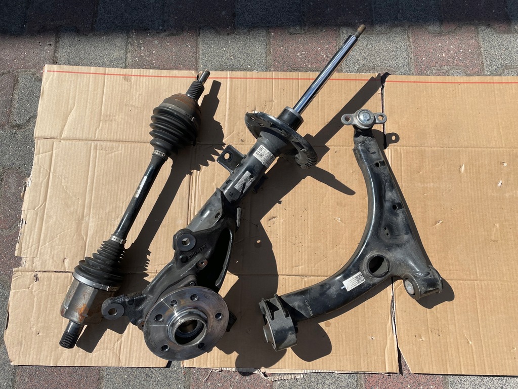 фото №1, Vw crafter 2n0 привідний вал ліва амортизатор поворотний кулак важіль