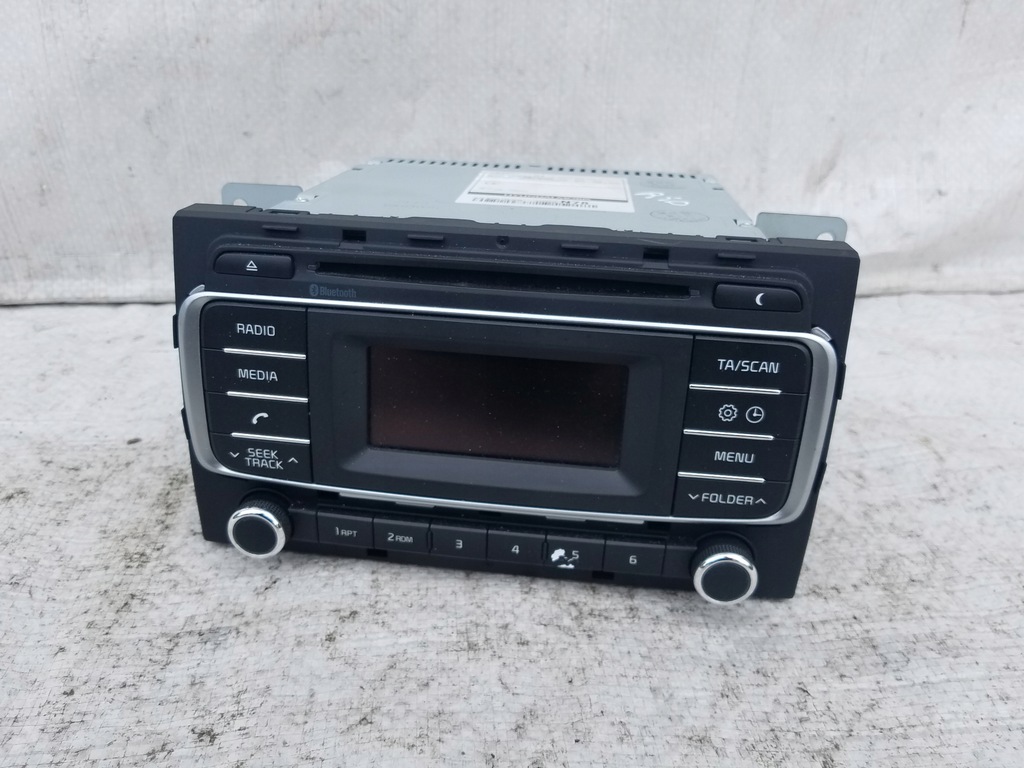 фото №1, Радио cd kia rio iii lift 961701w780ca