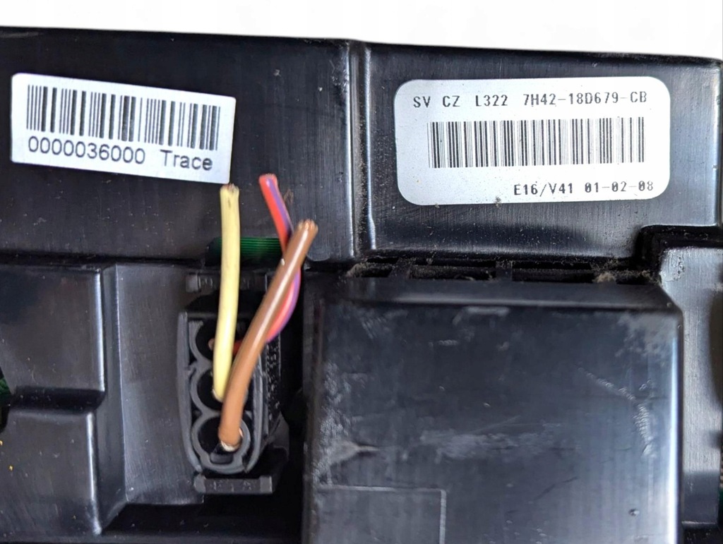 фото №7, Панель керування кондиціонера land rover range rover 3 facelift 2008