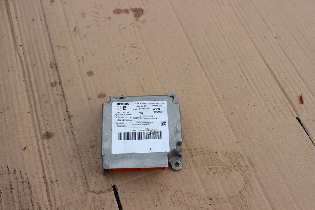 фото №1, Модуль подушка безопасности peugeot 307