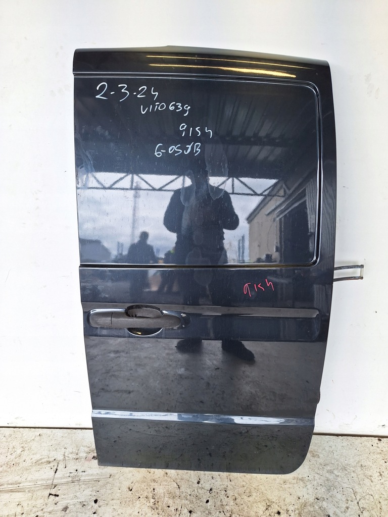 фото №1, Mercedes vito w639 06-10 дверь правое задняя 9154
