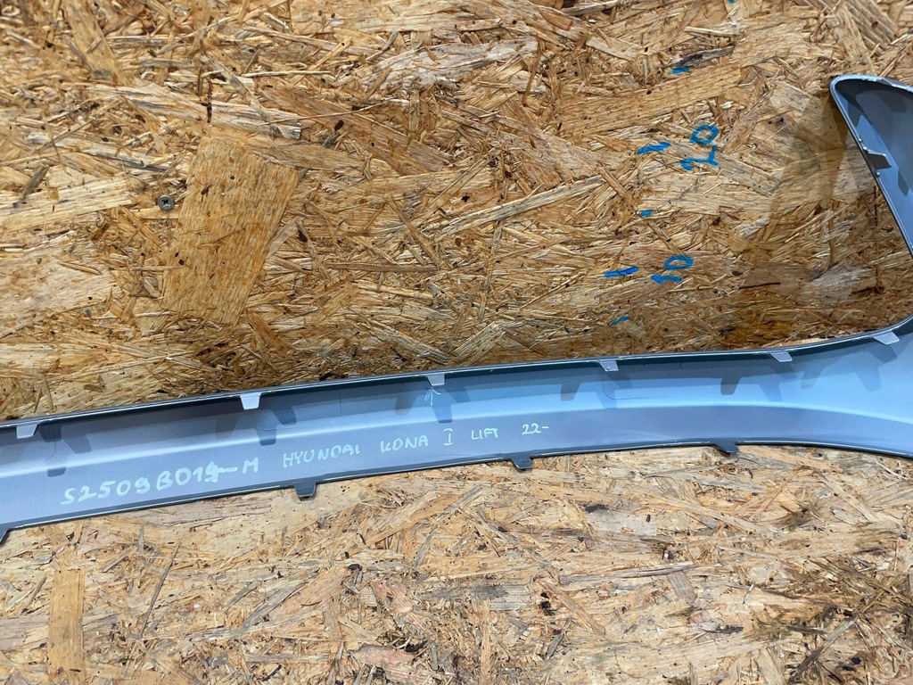 фото №10, Hyundai kona i 1 os lift 20-23 спойлер молдинг накладка бампера перед