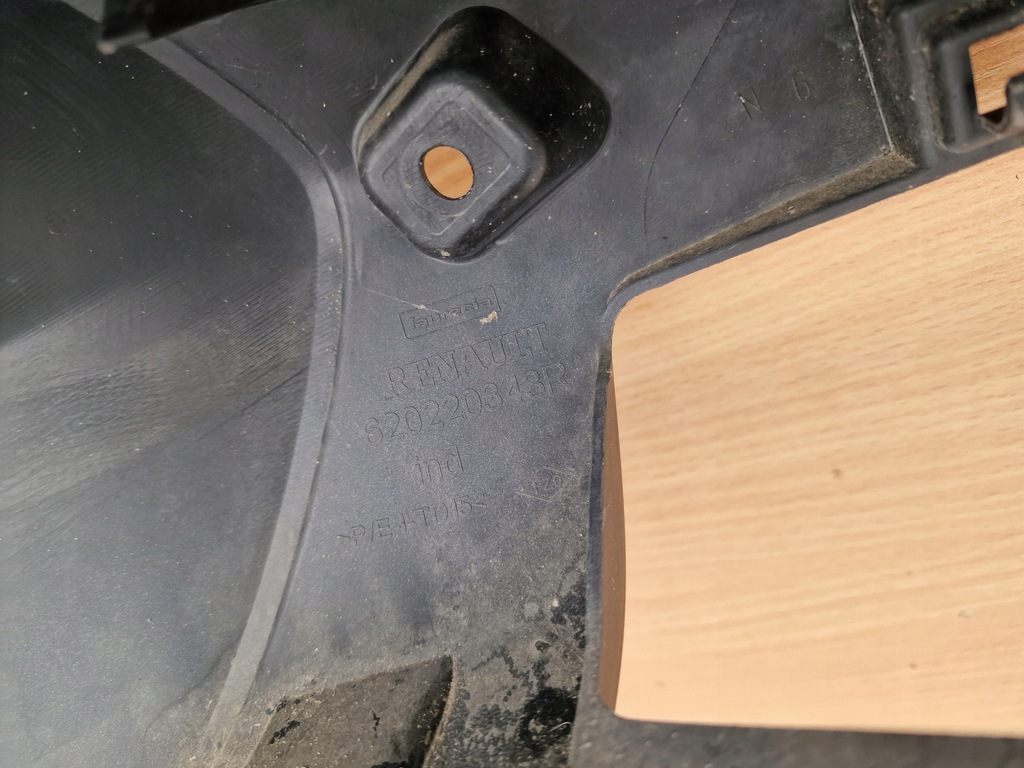 фото №14, Renault kadjar 15-18 rok бампер перед 620220343r