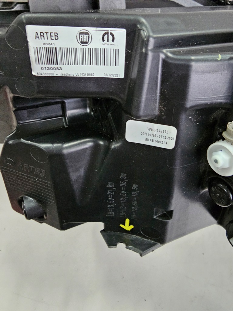 фото №14, Лампа перед передняя левая jeep commander 2 ii full led 534888000 europa