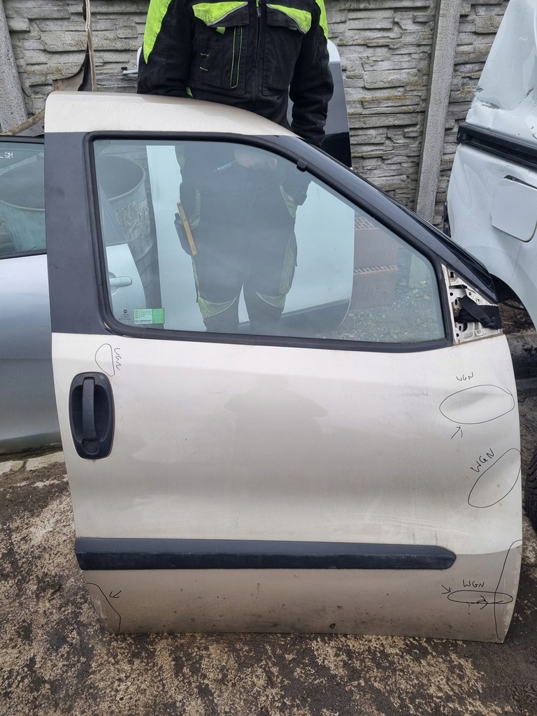 фото №11, Fiat doblo ii 10-14 2010 r. 261 дверь правый перед правое передние pp eu
