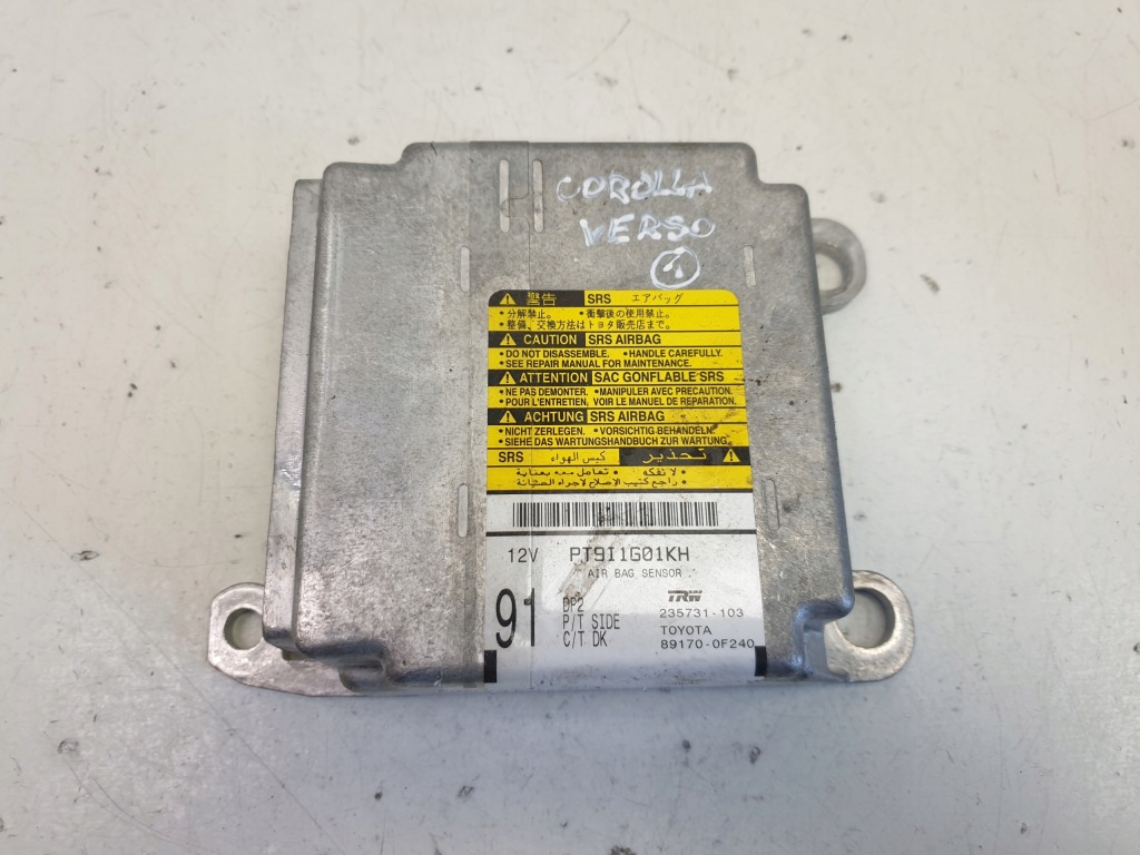 фото №1, Corolla verso ii модуль подушек подушка безопасности 89170-0f240