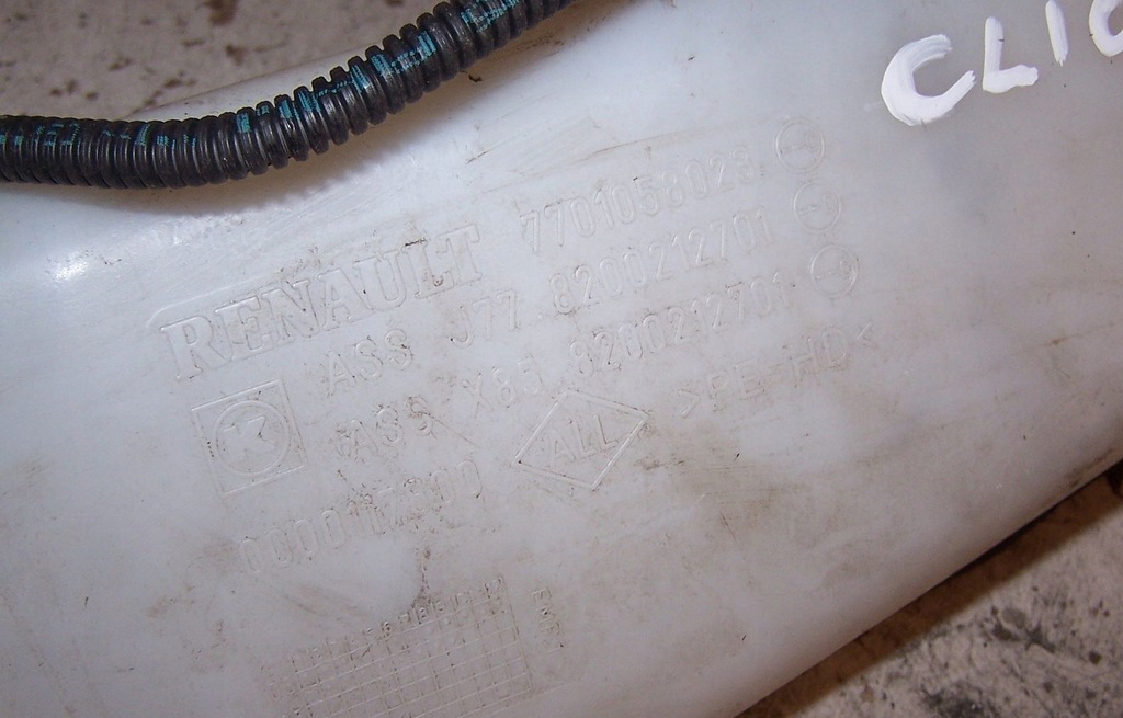 фото №3, Renault clio iii бачок омывателя помпа