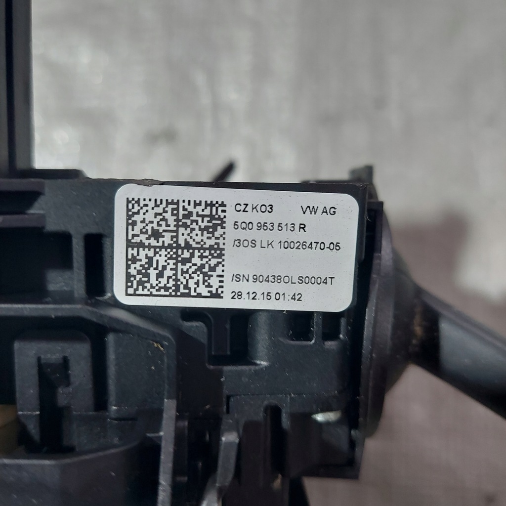 фото №8, Seat leon 3 iii стрічка перемикачі перемикач комбінований перемикач підрульовий 5q0953507gp