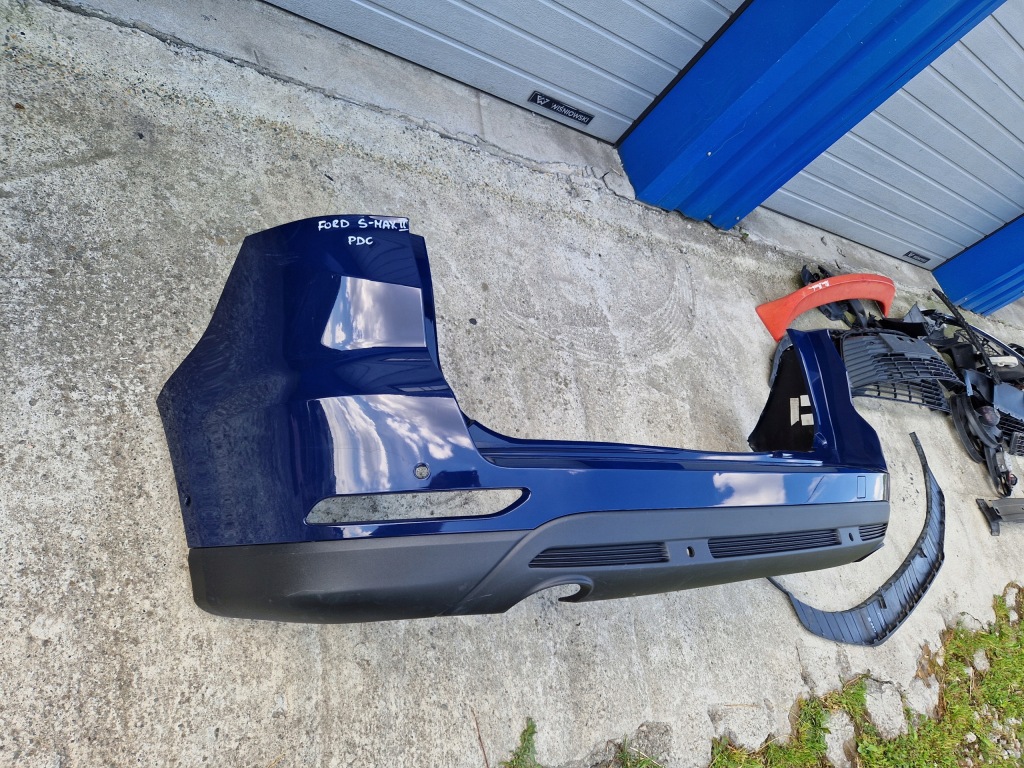 фото №1, Ford s-max ii - бампер задняя задний pdc