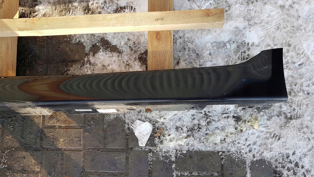 фото №2, Молдинг порог порог левый bmw f10 schwarz 2