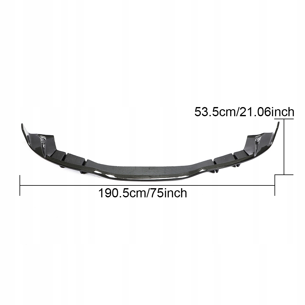 Tesla model y 19-21 спойлер задня накладка бампер задня карбон якість org Ціна