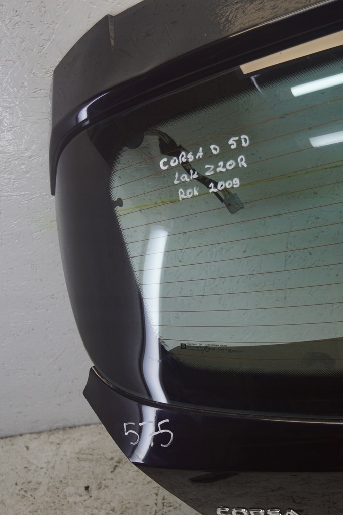 фото №12, Кришка багажника багажника задня opel corsa d 5d z20r