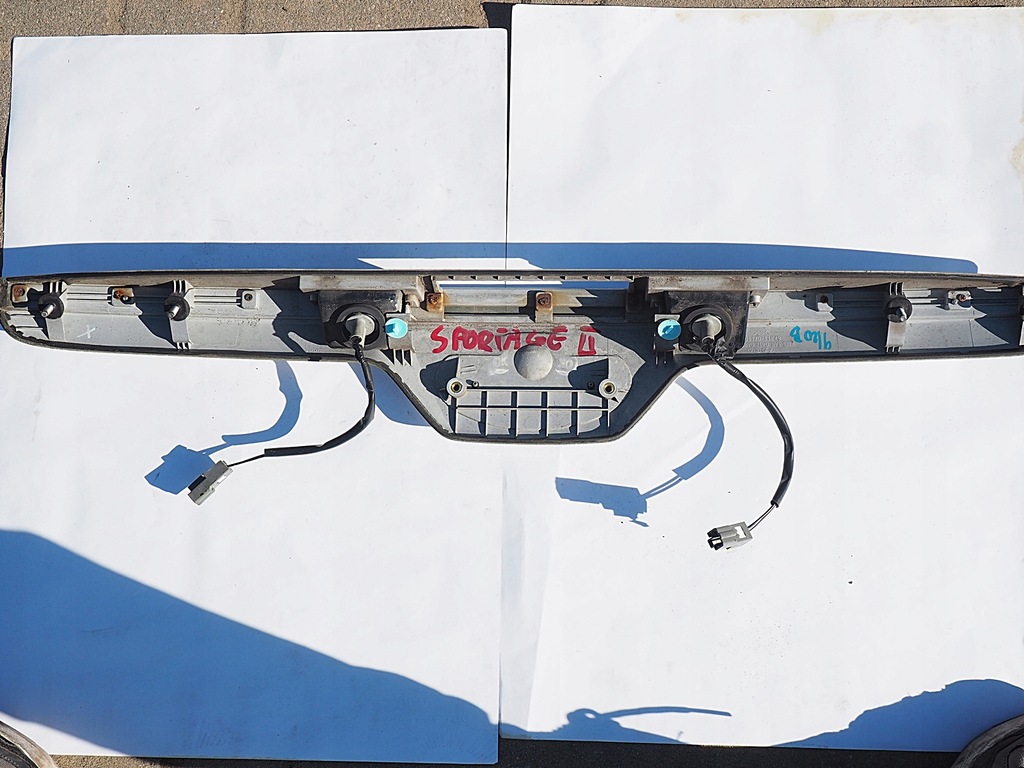 фото №7, Sportage ii молдинг накладка podświetleniey кришки задня