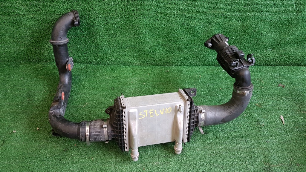 фото №4, Alfa romeo stelvio 2.2 mtj интеркулер радиатор