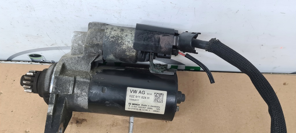 фото №5, Vw transporter t6 2.0 tdi стартер 02z911024h