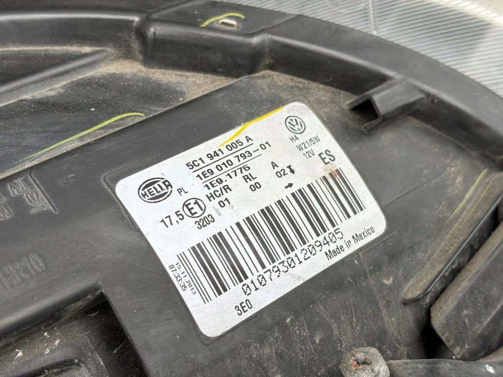 фото №10, Vw new beetle лампа левая правая перед eu. комплект