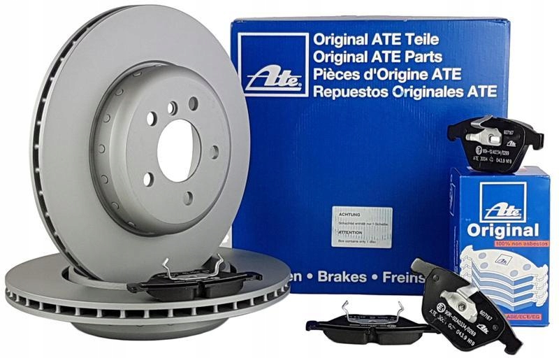 фото №1, Ate гальмівні диски+ гальмівні колодки задня kia venga 258mm
